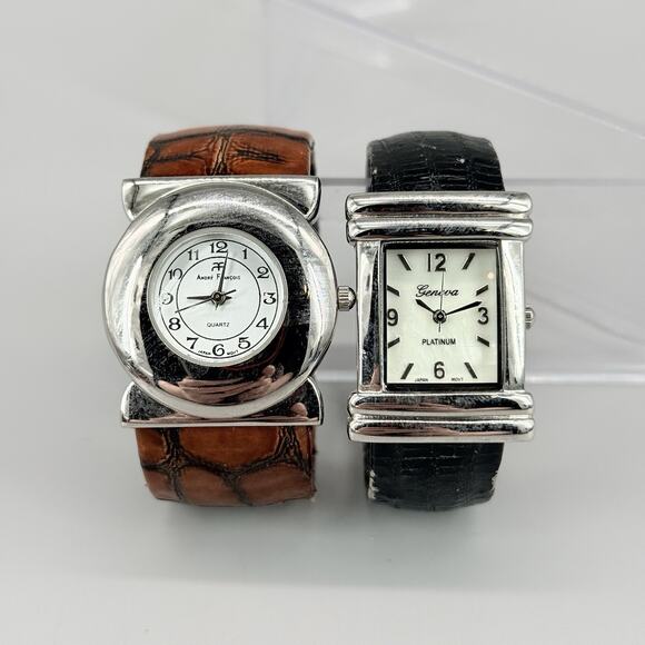 Vintage Modern Mixed Lot of 28 Watches Parts Repair Timex Strada Guess Elgin + main image 4